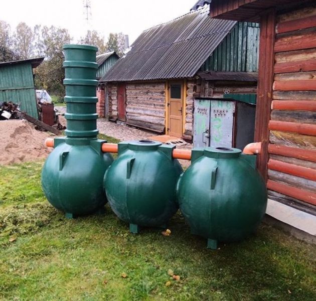 Септик Чистовод Дачный Шар 3