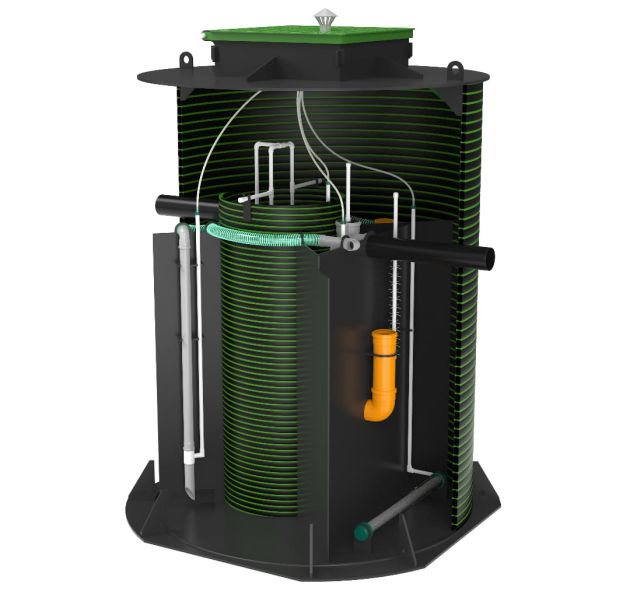 Станция биологической очистки KANN PRO 10 (900мм)
